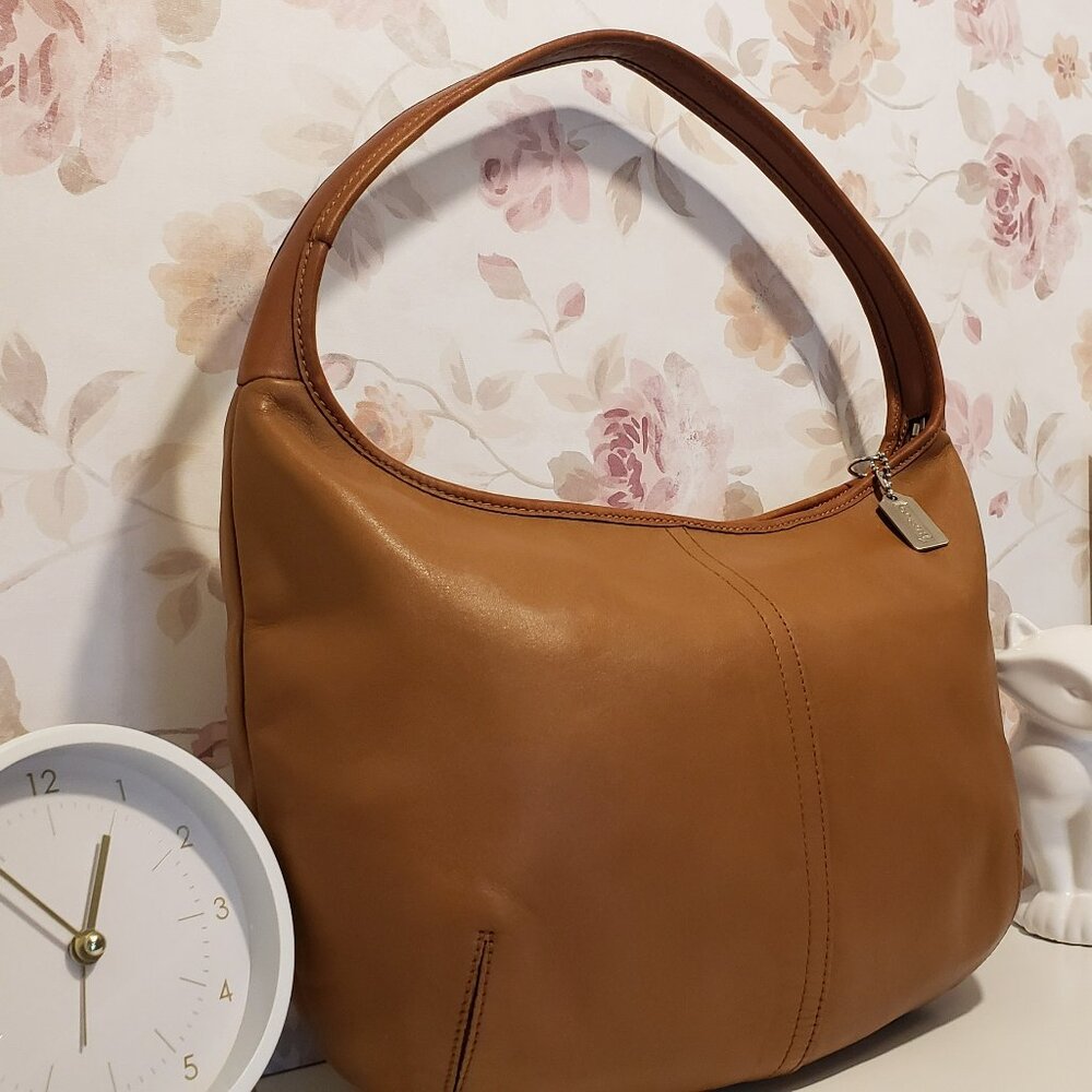 Vintage COACH Ergo hobo bag in British Tan/cognac #9226 Y2K